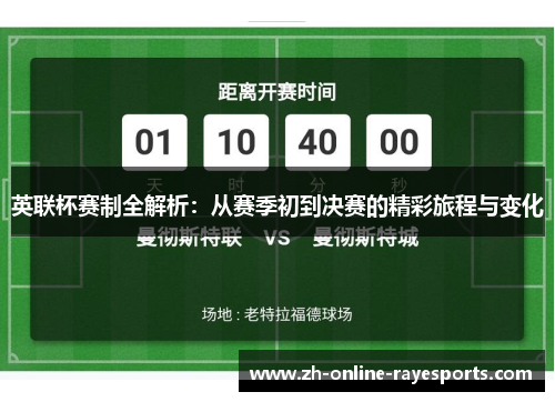英联杯赛制全解析:从赛季初到决赛的精彩旅程与变化 英联杯赛制全解析:从赛季初到决赛的精彩旅程与变化