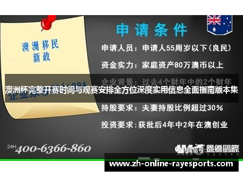 澳洲杯完整开赛时间与观赛安排全方位深度实用信息全面指南版本集 澳洲杯完整开赛时间与观赛安排全方位深度实用信息全面指南版本集